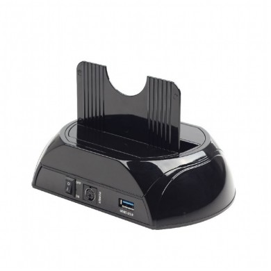 Gembird  HD32-U3S-2, Docking Station for 2.5&rdquo; & 3.5&rdquo; SATA HDD, USB3.0 SuperSpeed interface, Black