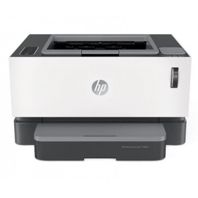 Printer HP Neverstop Laser 1000w, White,  A4, 600 dpi, up to 20 ppm, 32MB, up to 20000 pages/month, High speed USB 2.0, Wi-Fi 802.11b/g/n, Wi-Fi Direct print by apps, PCLmS, URF, PWG (Reload kit W1103A and W1103AD, drum W1104A )