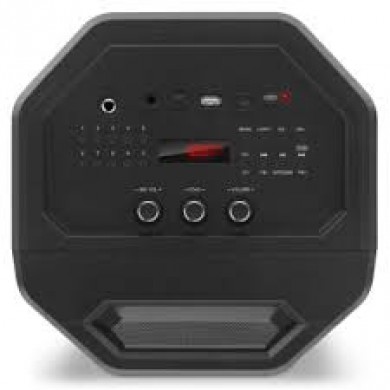SVEN PS-650 Black, Bluetooth Portable Speaker, 50W RMS, Effective multi-colored lighting, LED display, FM tuner, USB & microSD, built-in lithium battery 4000 mAh, tracks control, AUX, RC, Optical, micro USB or 5V DC power supply SVEN PS-650 Black, Bluetooth Portable Speaker, 50W RMS, Effective multi-colored lighting, LED display, FM tuner, USB & microSD, built-in lithium battery 4000 mAh, tracks control, AUX, RC, Optical, micro USB or 5V DC power supply
