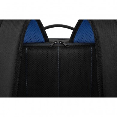 15.6'' NB Backpack - Dell Essential Backpack , Water bottle holder, water resistant, zippered front pocket, reflective elements, foam padded laptop compartment, Black reflective printing (E51520P).