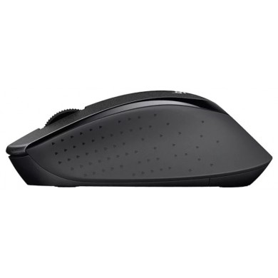 Logitech Wireless B330 Silent Plus, Optical Mouse for Notebooks, nano receiver, Black