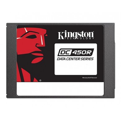 2.5" SSD 1.92TB  Kingston DC450R Data Center Enterprise, SATAIII, Read-centric, 24/7, SED, Sequential Reads:560 MB/s, Sequential Writes:530 MB/s, Steady-state 4k Read: 99,000 IOPS / Write: 28,000 IOPS, 7mm, Enterprise SMART tools, 3D NAND TLC