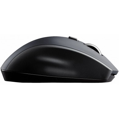 Logitech Wireless Mouse M705 Optical Mouse, Hyper-fast scrolling, Nano receiver, Dark-Grey/Silver, Retail