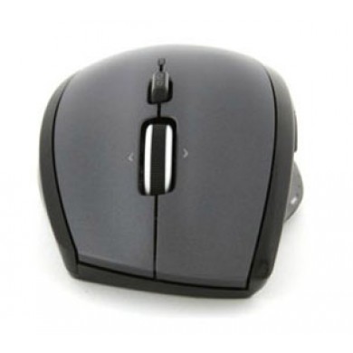 Logitech Wireless Mouse M705 Optical Mouse, Hyper-fast scrolling, Nano receiver, Dark-Grey/Silver, Retail