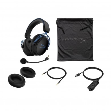 Casti Gaming HyperX Cloud Alpha S , black/blue [HX-HSCAS-BL/WW]