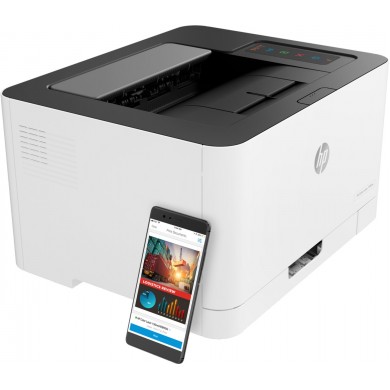 Imprimanta Color HP LaserJet 150nw / Wi-Fi / White