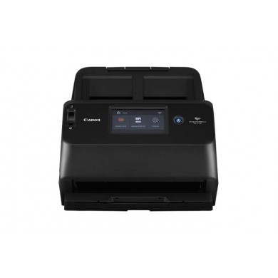Document Scanner Canon DR-S150 (2405C003), WiFi, ADF (60 sheets - 50-80g/m2), CIS 1 Line Sensor, 4.3&rdquo; LCD Front/ Back/ Duplex, B&W 45ppm/90ipm - colour 45ppm/90ipm, 600x600dpi, 24-bit colour, Daily Duty Cycle: 4000 scans/day, USB 3.2 Gen1x1/USB 2.0, Gb LAN