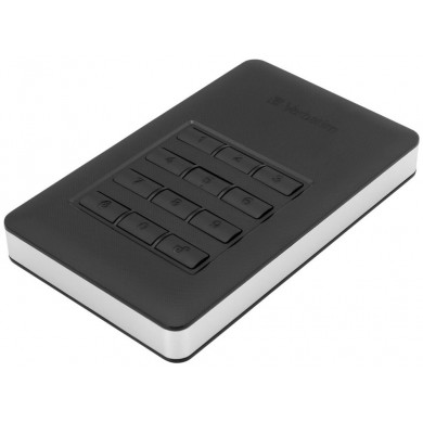 2.5&rdquo; HDD Externa Verbatim Store 'n' Go with Keypad Access / USB3.0/USB-C / 2.0TB / Black