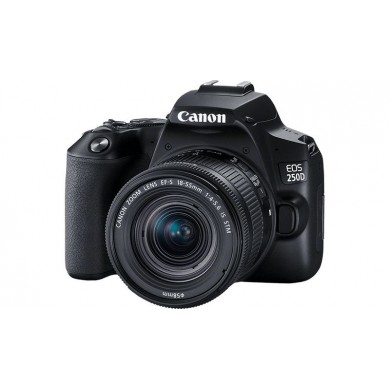 DSLR Camera CANON EOS 250D 18-55 IS STM Black (3454C007)