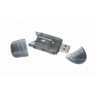 Card Reader Gembird FD2-SD-1,Supports all SD, MMC and RS-MMC cards