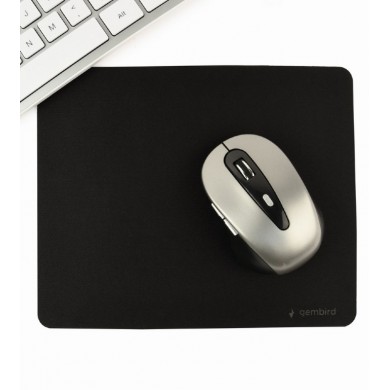 Gembird Mouse pad MP-S-BK, SBR rubber, 220*180mm, Black