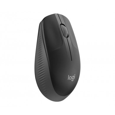 Logitech Wireless Mouse M190 Full-size - CHARCOAL - 2.4GHZ - EMEA - M190