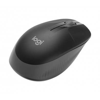 Logitech Wireless Mouse M190 Full-size - CHARCOAL - 2.4GHZ - EMEA - M190