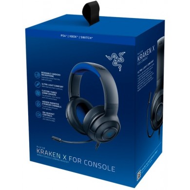 Casti Gaming RAZER Kraken X, Black