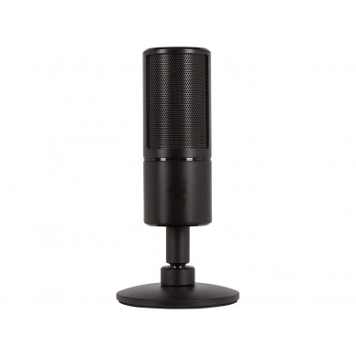 Razer Microphone Seiren X, The compact mic to elevate your streaming to professional heights, Black