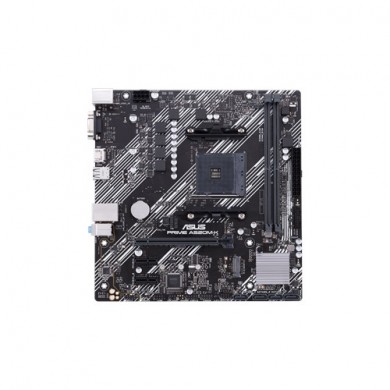 ASUS PRIME A520M-K, Socket AM4, AMD A520, Dual 2xDDR4-4600, APU AMD graphics, VGA, HDMI, 1xPCIe X16, 4xSATA3, RAID, 1x M.2 slot, 2xPCIe X1, ALC887 7.1ch HDA, GbE LAN, 6xUSB3.1, 5X Pro.III, mATX