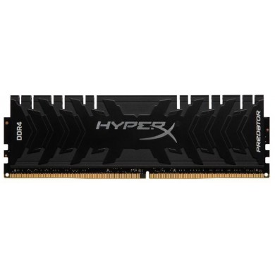 32GB DDR4-2666  Kingston HyperX® Predator DDR4, PC21300, CL15, 1.35V, Asymmetric BLACK low-profile heat spreader, Intel XMP Ready (Extreme Memory Profiles)