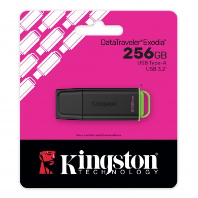 Flash Drive USB Kingston DataTraveler Exodia G2/ 256GB / 100 MByte/s