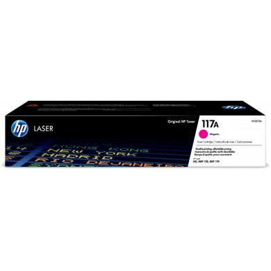 HP 117A Magenta Original Toner Cartridge, 1pcs, Black, 1000 pages for HP Color Laser 150a/150nw/178nw/179fnw