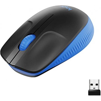 Logitech Wireless Mouse M190 Full-size - BLUE - 2.4GHZ - EMEA - M190