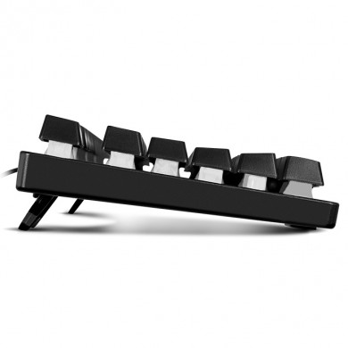 SVEN KB-G7400 Gaming Keyboard, membrane with tactile feedback, 87 keys, 12 Fn-keys, Backlight, USB, Рус/Укр/Eng, Black