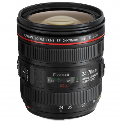 Zoom Lens Canon EF 24-70 mm f/4.0L IS USM (6313B005)