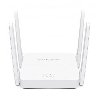Wireless Router MERCUSYS AC10 / AC1200 Dual Band / Wi-Fi5 / 1 WAN+2 LAN / 4 external antennas