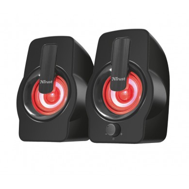 Boxe 2.0 Trust Gemi RGB Black / 12W / 3,5 AUX / USB power