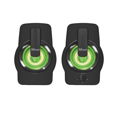 Boxe 2.0 Trust Gemi RGB Black / 12W / 3,5 AUX / USB power