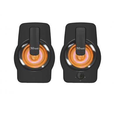 Boxe 2.0 Trust Gemi RGB Black / 12W / 3,5 AUX / USB power