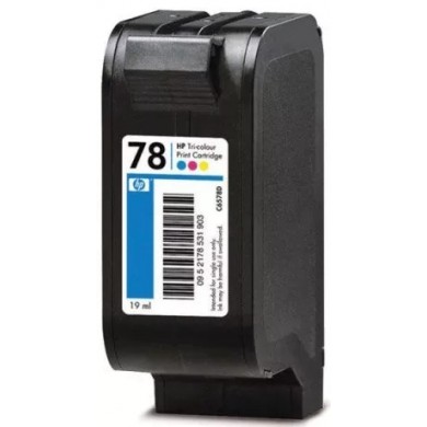 HP 78 (C6578D) Color Ink Cartridge for Deskjet 959c Printer, HP Deskjet 980cxi Printer, HP PSC 750, HP Deskjet 1100c, HP Deskjet 1280, HP Officejet k60xi, HP Officejet v30, HP PSC 720, HP Deskjet 1180c, HP Deskjet 1220c/ps, HP Deskjet 920c, HP PSC 950, HP Deskjet 3820, 560 pages.