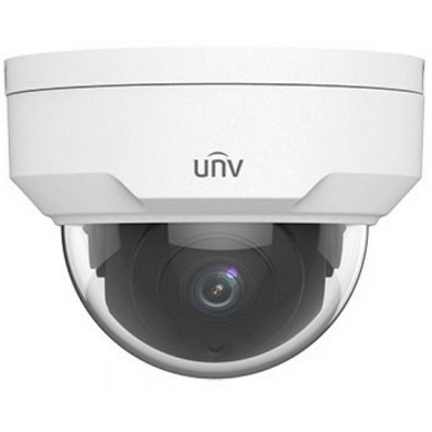 UNV IPC328LR3-DVSPF28-F, Easy DOME 8Mp, 1/3" CMOS, Fixed lens 2.8mm, Smart IR up to 30, ICR, 2688x1520:25fps, Ultra 265/H.264/MJPEG, WDR 120db, IP67, DC12V/PoE