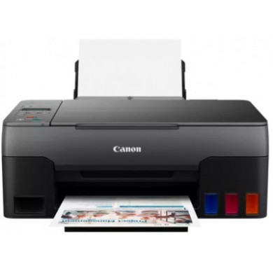Printer CISS Canon Pixma G1420, A4, 4800x1200dpi_2pl, ISO/IEC 24734 - 9.1 / 5.0 ipm, 64-275g/m2,  Rear tray: 100 sheets, A4, USB 2.0, 4 ink tanks:GI-41 B/M/Y/C Black: 6,000 pages (Economy mode 7,600 pages) Colour: 7,700 pages.