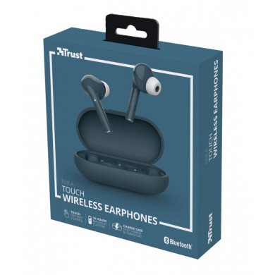 Casti Trust  Nika Touch Bluetooth / Blue