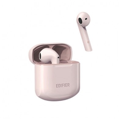 Edifier TWS200BT Pink True Wireless Stereo Earbuds,Touch, Bluetooth v5.0 aptX, CVC Dual MIC Noice canceling, Up to 10m connection distance, 13mm driver, ergonomic in-ear