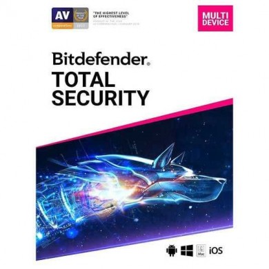Bitdefender Total Security  5 users/12 month