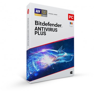 Bitdefender Antivirus Plus 1 user/12months