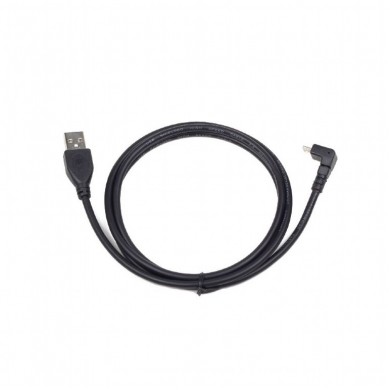 Cable Micro-USB, CCP-mUSB2-AMBM90-6, Angled Male A plug to male Micro-B plug USB 2.0 cable, 1.8 m