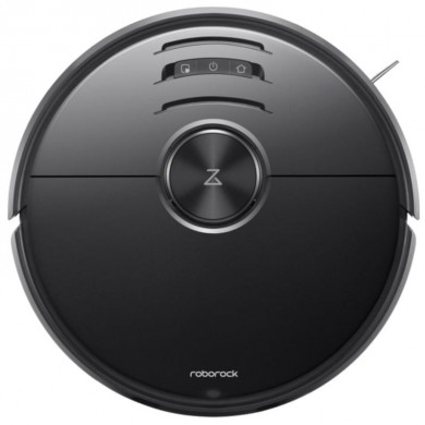 XIAOMI "Roborock S6 MaxV" EU, Black, Robot Vacuum Cleaner, Suction 2500pa, Sweep, Mop, Remote Control, Self Charging, Dust Box Capacity: 0.48L, Working Time: 180m, Maximum area about 240 m2, Barrier height 2cm
