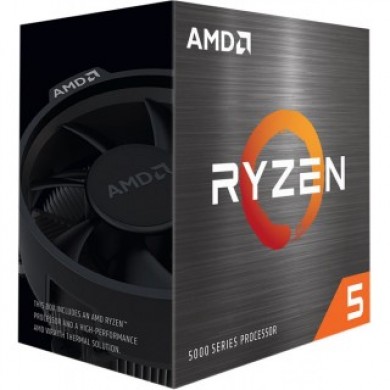 AMD Ryzen™ 5 5600X, Socket AM4, 3.7-4.6GHz (6C/12T), 3MB L2 + 32MB L3 Cache, No Integrated GPU, 7nm 65W, Unlocked, tray