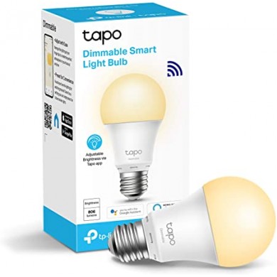 Lampa inteligenta WiFi Tp-Link Tapo L510E / E27 / 2700K Lampa inteligenta WiFi Tp-Link Tapo L510E / E27 / 2700K