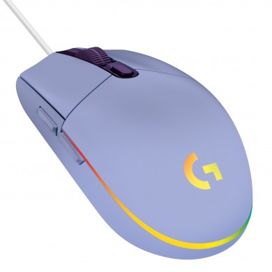 Logitech Gaming Mouse G102 LIGHTSYNC - LILAC - USB - EER - G102 LIGHTSYNC