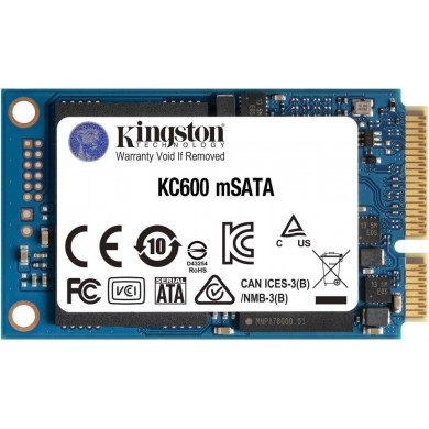 mSATA SSD Kingston KC600 512GB (SKC600MS/512G)