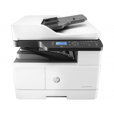 MFD HP LaserJet M443nda, White, A3, up to 25ppm,RADF 100p, 1200*1200 dpi, Duplex, 512MB, 600dpi, 4-Line LCD display, up to 50000 p/m, input 350 p,USB 2.0, 10/100 Base TX , HP PCL 6, Toner W1335A/X (7,400/13,700 pages), Drum CF257A  (80,000 pag)