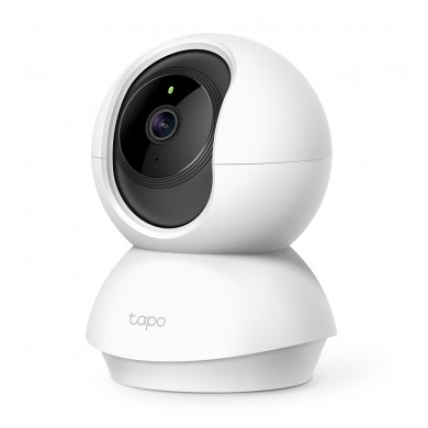 TP-LINK Tapo C210, White, Pan/Tilt IP Camera, WiFi, Video resolution: 1080p, 114° angle lens, 1/2.8“, F/NO: 2.4; Focal Length: 3.83mm, 2-way audio, Privacy Mode, Motion Tracking, Night Vision, 360° Panoramic Snapshot, MicroSD up to 256GB, Andoid/iOS