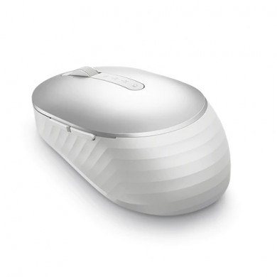 Dell Premier Rechargeable Wireless Mouse MS7421W -  Platinum silver, Wireless 2.4 GHz, Bluetooth 5.0, 1600 dpi, Programmable buttons, Programmable Scroll wheel , USB-C charging port,  3-Year Advanced Exchange Service.