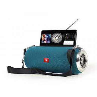 Boxa portabila Gembird SPK-BT-17-G, Green / 10W / Bluetooth / USB / microSD / 1200 mAh