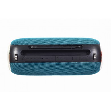 Boxa portabila Gembird SPK-BT-17-G, Green / 10W / Bluetooth / USB / microSD / 1200 mAh