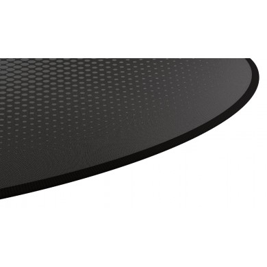 Covor rotund de podea Trust Mika Round Floor Mat / 117cm / Black Covor rotund de podea Trust Mika Round Floor Mat / 117cm / Black