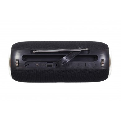 Boxa portabila Gembird SPK-BT-17, Black / 10W / Bluetooth / USB / microSD / 1200 mAh
